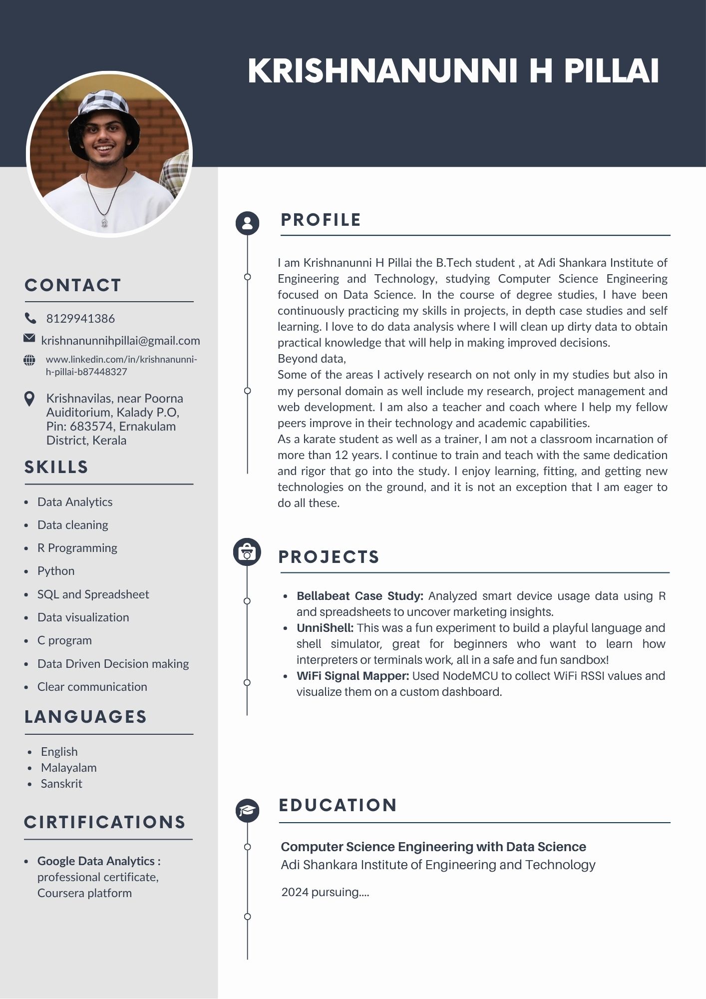My CV